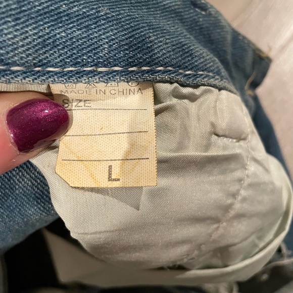 Short denim jean shorts - Picture 3 of 3